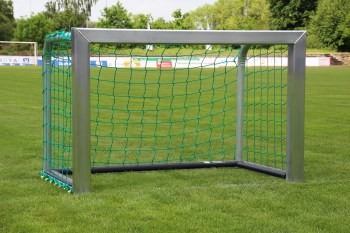 Minitor (Streetball) 1,20 x 0,80 m, vollverschweißt , freistehend, EN16579 mit Players Protect 